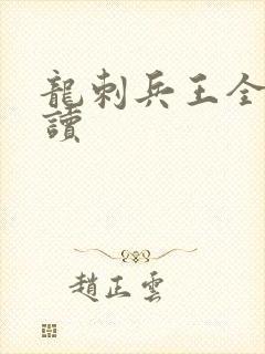 龙刺兵王全文阅读