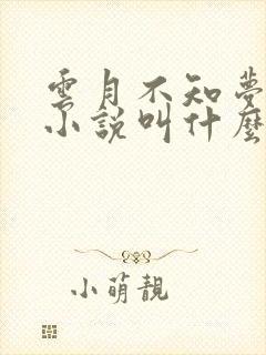 云月不知梦原著小说叫什么