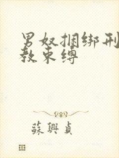 男奴捆绑刑具调教束缚