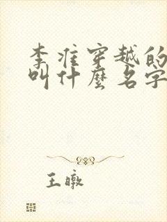 李准穿越的小说叫什么名字