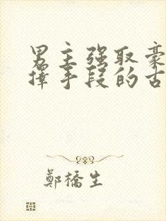 男主强取豪夺不择手段的古言