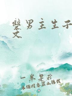 双男主生子高干文