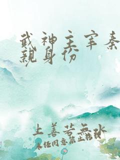 武神主宰秦尘父亲身份