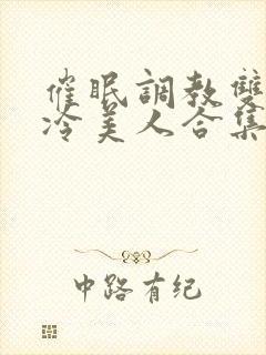 催眠调教双性高冷美人合集