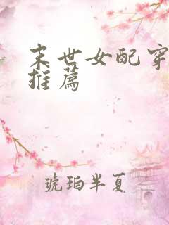 末世女配穿书文推荐