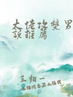 大佬攻双男主小说推荐