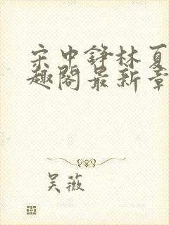 宋中铮林夏移笔趣阁最新章节