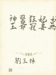 神医狂妃 妖孽王爷宠妻无度