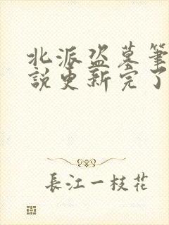 北派盗墓笔记小说更新完了吗