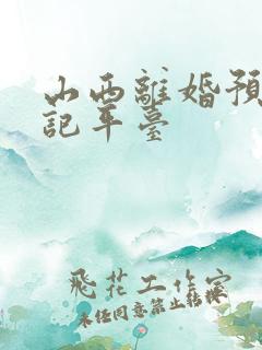 山西离婚预约登记平台