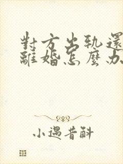 对方出轨还起诉离婚怎么办