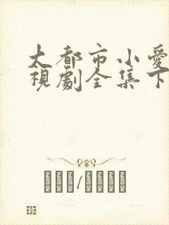 大都市小爱情电视剧全集下载