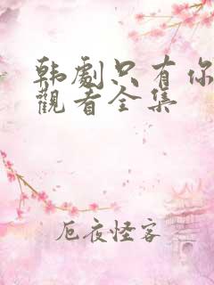 韩剧只有你在线观看全集