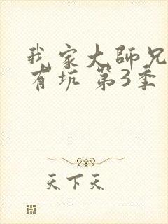 我家大师兄脑子有坑 第3季