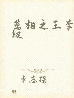 万相之王李洛等级