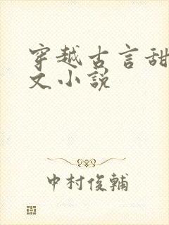 穿越古言甜宠爽文小说