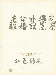 老公外遇我不想离婚该怎么办