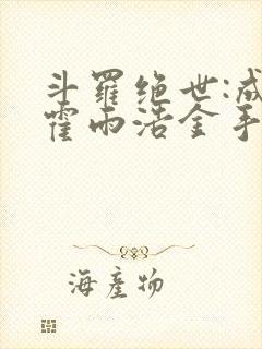 斗罗绝世:成了霍雨浩金手指