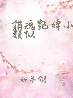 销魂艳婢小说相类似