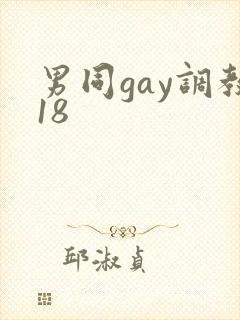 男同gay调教18