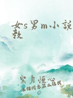 女s男m小说调教