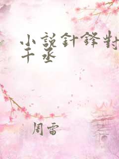 小说针锋对决水千丞