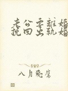 老公要离婚怎么挽回出轨婚姻