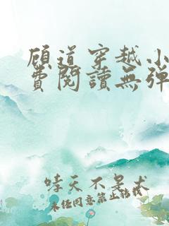 顾道穿越小说免费阅读无弹窗