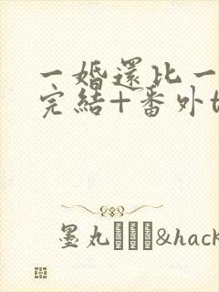 一婚还比一婚高完结+番外txt