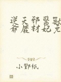 逆天邪医兽黑王爷废材妃免费