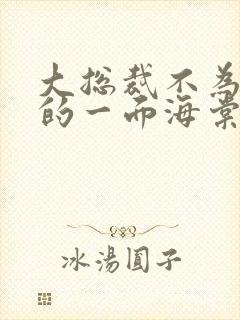 大总裁不为人知的一面海棠小说