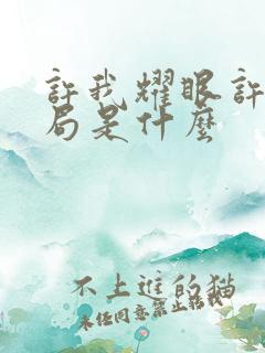 许我耀眼许妍结局是什么