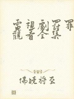 电视剧罚罪免费观看全集