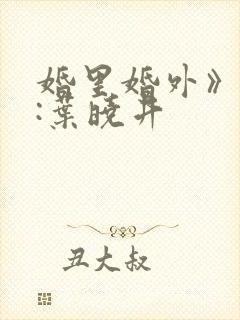 婚里婚外》作者:叶晓井