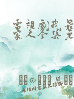 电视剧我最爱的家人全集免费观看