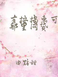 有按揭车可以在那里网贷