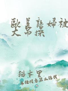 欧美熟妇被多个大吊操