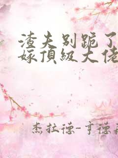 渣夫别跪了夫人嫁顶级大佬显怀啦 小说