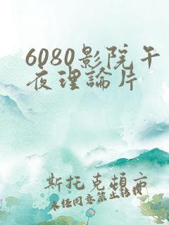 6080影院午夜理论片