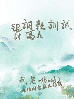 sp调教训诫惩罚高h