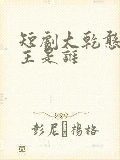 短剧大乾憨婿男主是谁