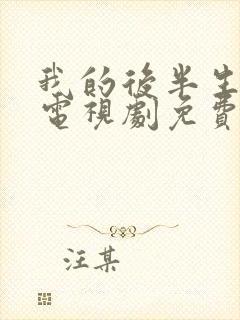 我的后半生在线电视剧免费观看