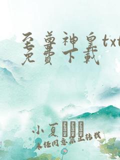 至尊神皇txt免费下载