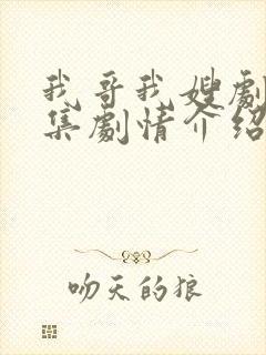 我哥我嫂剧情分集剧情介绍