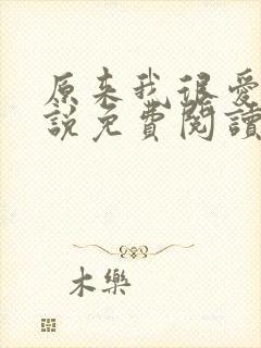 原来我很爱你小说免费阅读