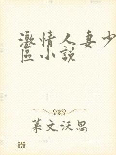 激情人妻少妇一区小说