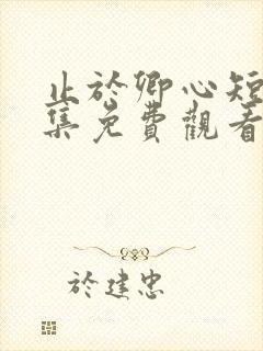 止于卿心短剧全集免费观看第35集