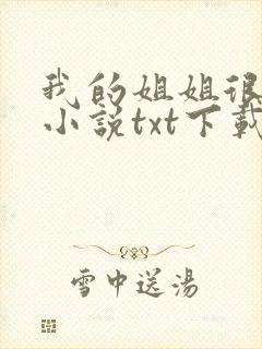 我的姐姐很弟控小说txt下载