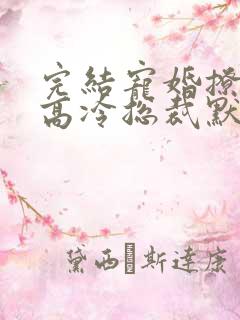 完结宠婚撩人:高冷总裁默默爱 小说