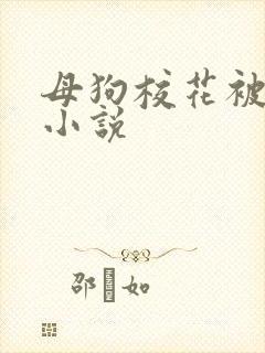 母狗校花被调教小说